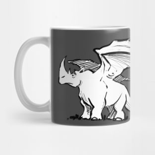 Rhinoceros dragon Mug